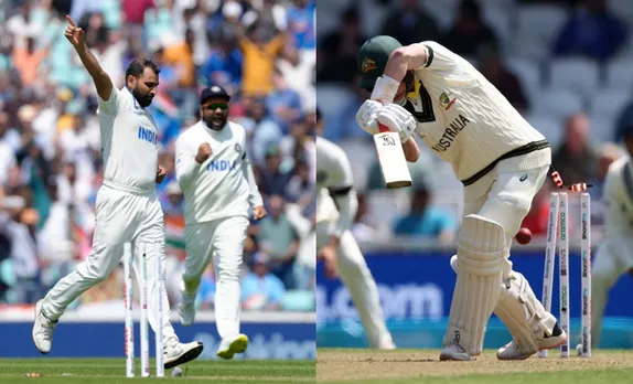 Mohammed Shami and Marnus Labuschagne