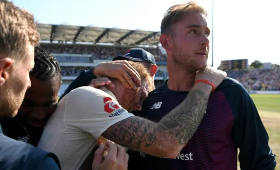 Ben Stokes and Stuart Broad