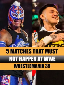 5 matches that must not happen at WWE WrestleMania 39