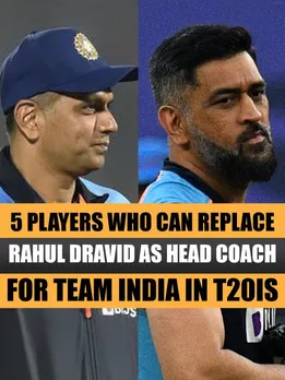 5 players who can replace Rahul Dravid as Head Coach for Team India in T20Is