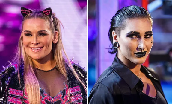 Rhea Ripley and Natalya, WWE