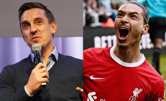 Gary Neville and Darwin Nunez