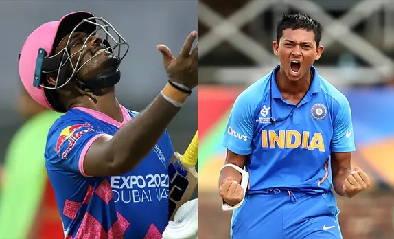 Sanju Samson and Yashasvi Jaiswal (Source - Twitter)