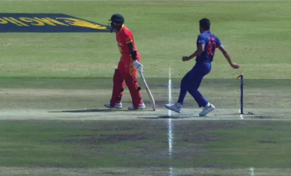 Deepak Chahar tried to Mankad Innocent Kaia however did not appeal for the same