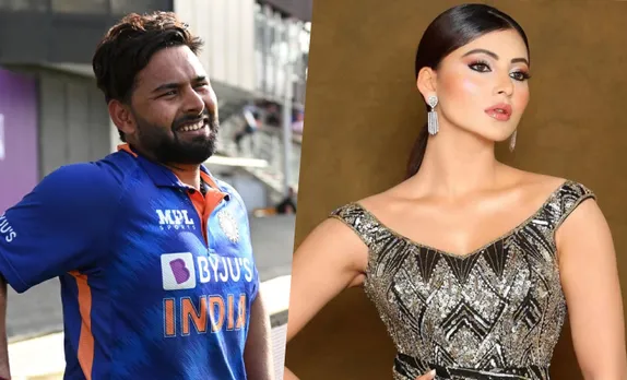 Rishabh Pant. Uravshi Rautela
