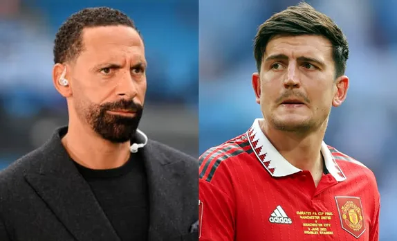 Rio Ferdinand and Harry Maguire