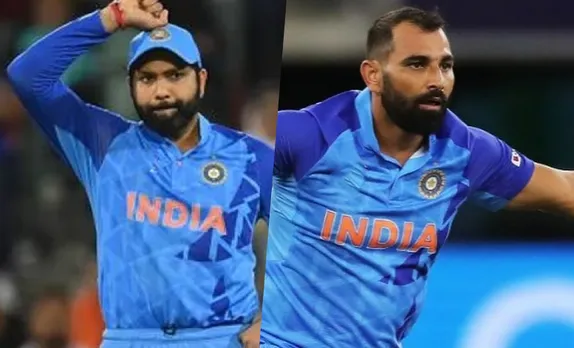 Rohit Sharma and Mohammed Shami
