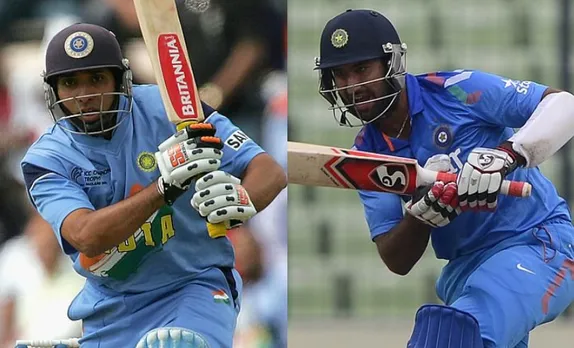 VVS Laxman and Cheteshwar Pujara