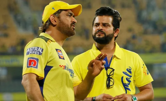 MS Dhoni and Suresh Raina