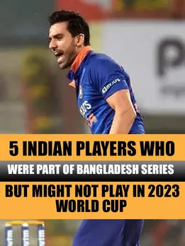 5 Indian players who were part of Bangladesh series but might not Play in 2023 World cup