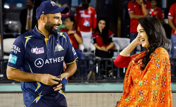 Mohammed Shami and Preity Zinta