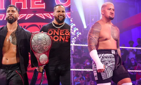 The Usos and Solo Sikoa (Source - Twitter)