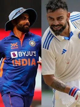 Ravindra Jadeja & Virat Kohli