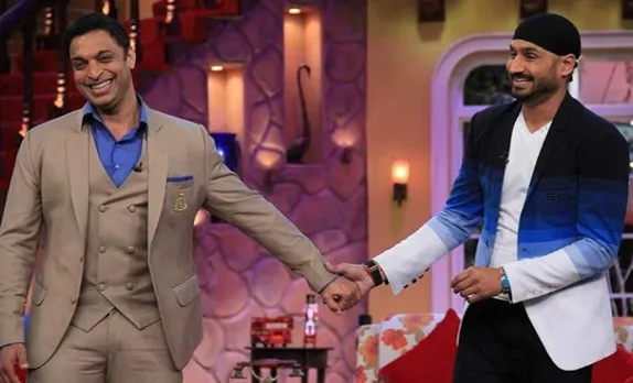 Harbhajan Singh and Shoaib AKhtar