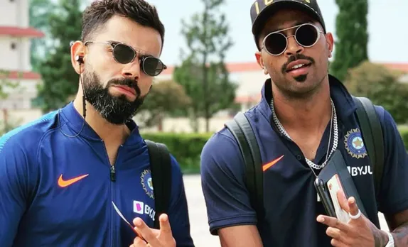 Hardik Pandya and Virat Kohli