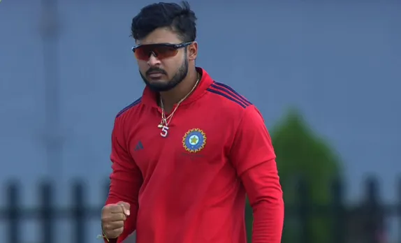 Riyan Parag in Deodhar Trophy
