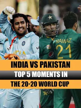 India vs Pakistan: Top 5 moments in the 20-20 World Cup