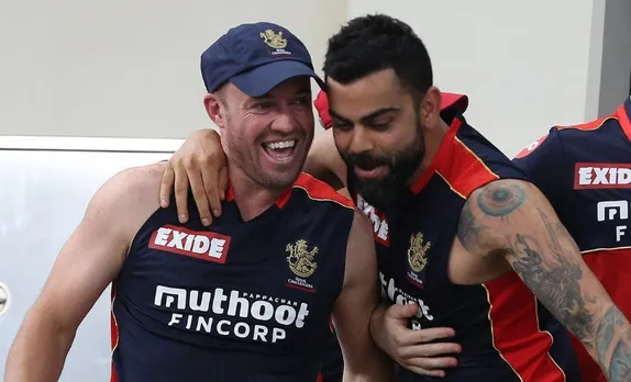 AB de Villiers and Virat Kohli