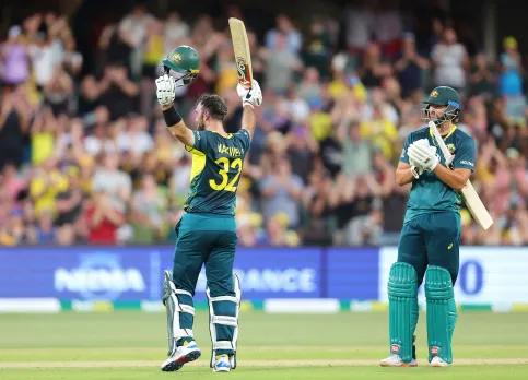 AUS vs wi , glenn maxwell