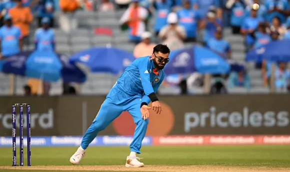 King Kohli bowling action