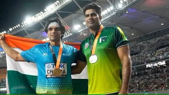 नीरज चोपड़ा और अरशद नदीम