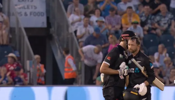 New Zealand defeated England in the 1st ODI