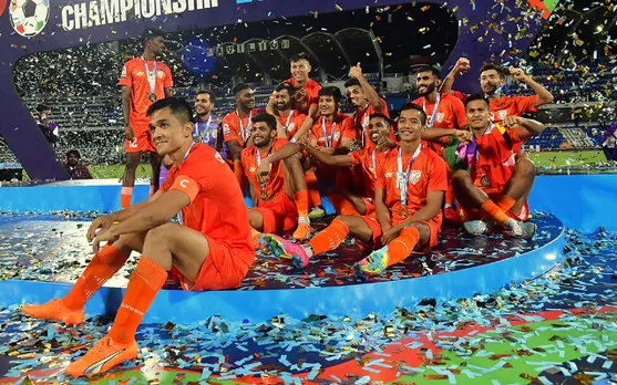 Indian Football Team ( Image Credit: Twitter)