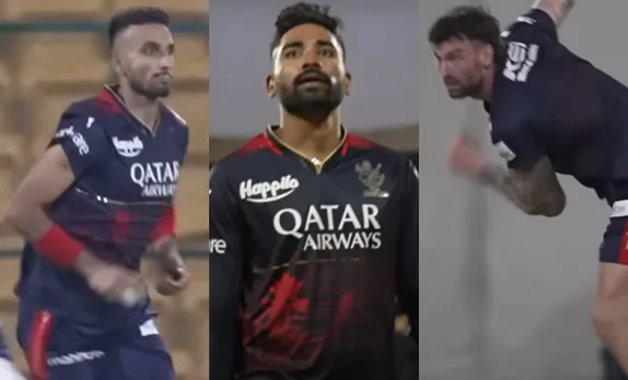 Bangalore bowlers (Image Source: Twitter)