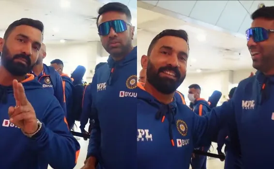 दिनेश कार्तिक रविचंद्रन अश्विन