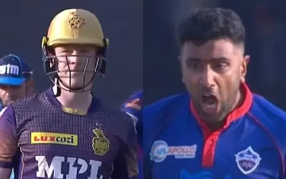 Eoin Morgan and Ravi Ashwin. (Photo Source: Disney + Hotstar)