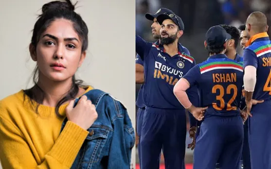 बॉलीवुड अभिनेत्री मृणाल ठाकुर ने टीम इंडिया के इस खिलाड़ी को बताया अपना फेवरेट क्रिकेटर
