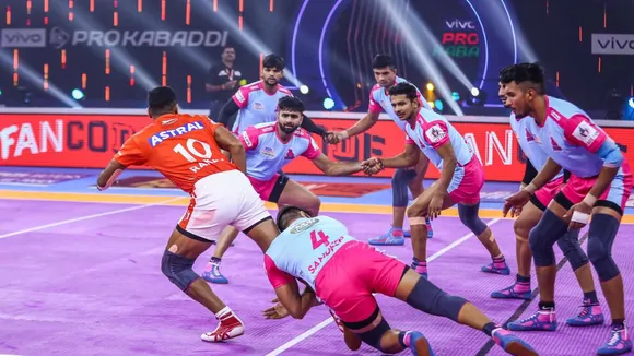 Jaipur Pink Panthers. (Photo Source: Twitter)