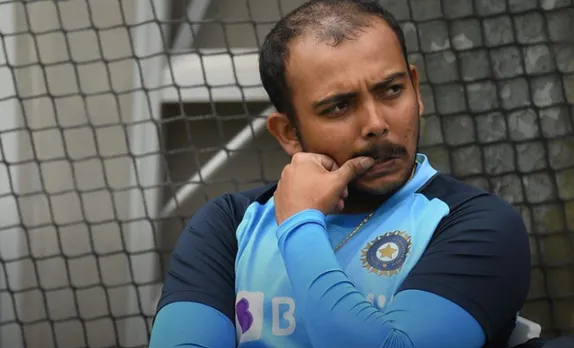 Prithvi Shaw (Image Source: Twitter)