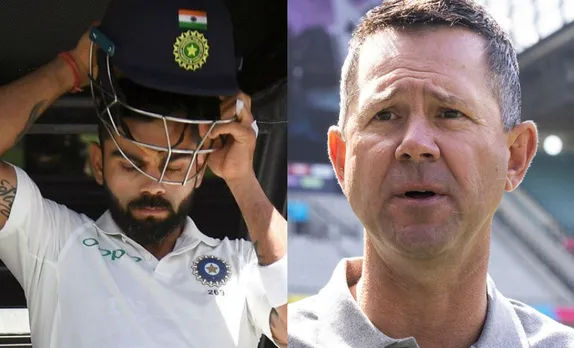 Virat Kohli and Ricky Ponting (Image Source: Twitter)