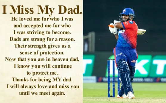 Rishabh Pant's emotional letter. (Photo Source: Twitter and Instagram)