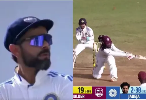 Virat Kohli Shocked after Watching Warrican Bat