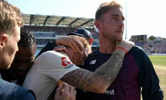 Ben Stokes and Stuart Broad