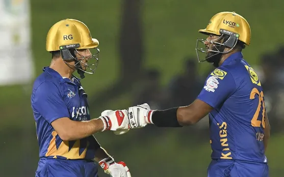 Jaffna Kings batters in Qualifier 2