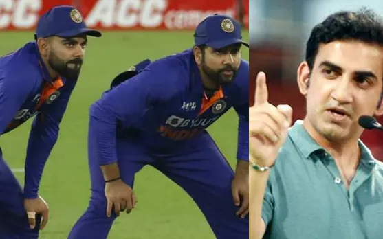 गौतम गंभीर GAUTAM GAMBHIR, VIRAT KOHLI (image source: twitter)