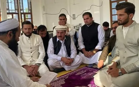 'निकाह मुबारक', शाहिद अफरीदी के दामाद बने शाहीन अफरीदी, अंशा के साथ की शादी तो सोशल मीडिया पर आई बधाई संदेशों की बाढ़