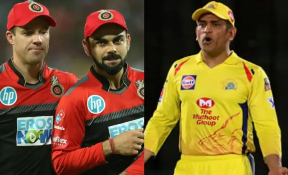 AB de Villiers, Virat Kohli, and MS Dhoni (Image Source: Twitter)