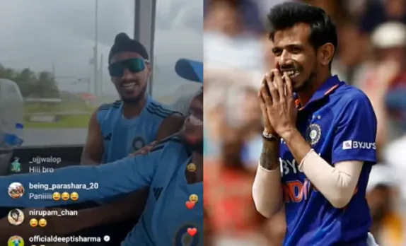 Yuzvendra Chahal and Arshdeep Singh (Image Source: Twitter) अर्शदीप सिंह