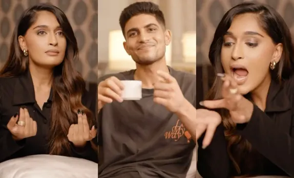 Shubman Gill with Niharika