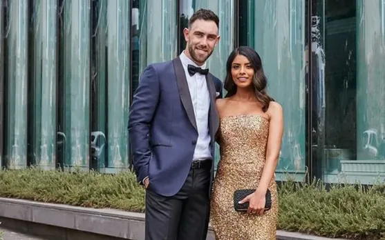 Glenn Maxwell and his fiancée. (Photo Source: Instagram)