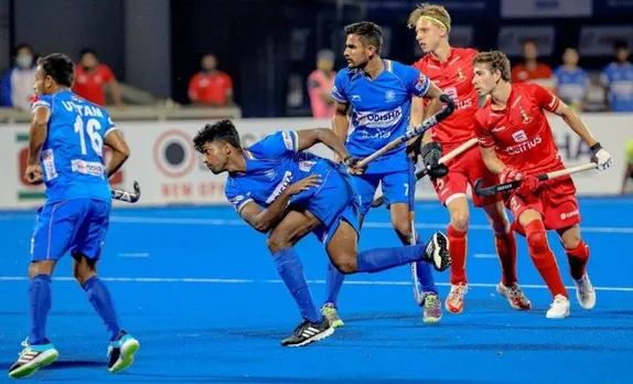 Indian players showed composure beyond their age and something that is fast becoming a key characteristic of the national teams, senior and junior. (Hockey India/Twitter)