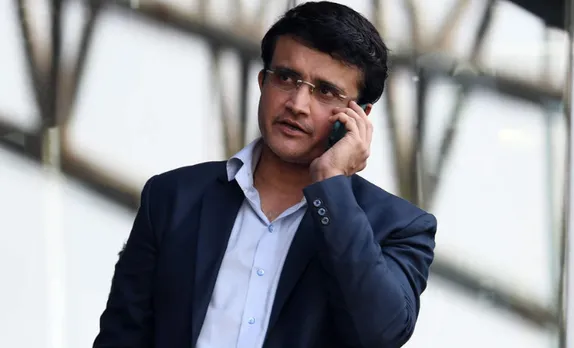 Sourav Ganguly (Image Credit" Twitter)