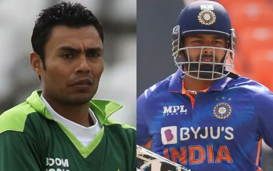 Danish Kaneria and Rishabh Pant (Source: Twitter)