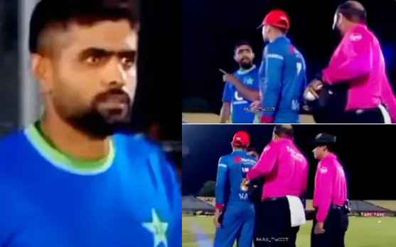 Babar Azam Losing Cool On Mohammed Nabi Video Goes VIRAL