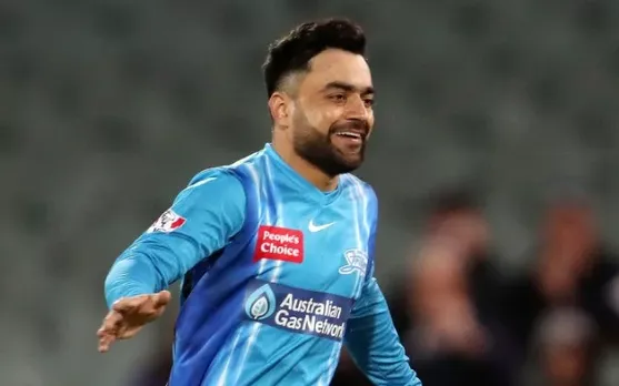 Rashid Khan. (Photo by Sarah Reed/Getty Images)