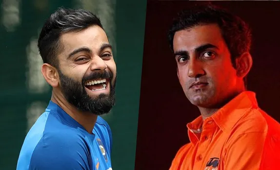 GAUTAM GAMBHIR, VIRAT KOHLI (image source: twitter)
